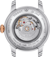 Tissot Le Locle Automatic Diamonds Mother of Pearl Black Dial Silver Steel Strap Watch For Women - T006.207.11.126.00
