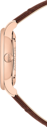 Mido Baroncelli III Automatic Blue Dial Brown Leather Strap Watch For Men - M8600.3.15.8 Buy Now By Mido