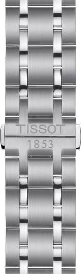 Tissot T Classic Couturier Chronograph White Dial Silver Steel Strap Watch For Men - T101.617.11.031.00 Buy Now By Tissot