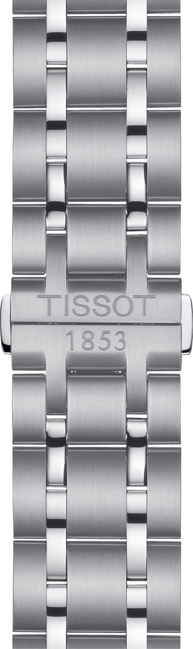 Tissot T Classic Couturier Chronograph White Dial Silver Steel Strap Watch For Men - T101.617.11.031.00 Buy Now By Tissot
