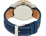 Guess Jet Setter Analog Blue Dial Blue Denim Strap Watch For Women - W0289L1 Buy Now By Guess