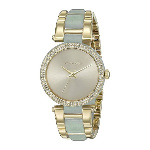 Michael Kors Delray Rose Gold Dial Two Tone Steel Strap Watch for Women - MK4317 Buy Now By Michael Kors