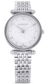 Swarovski Crystalline Wonder Silver Dial Silver Steel Strap Watch for Women - 5656929 Buy Now By Swarovski