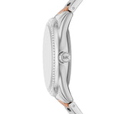 Michael Kors Janelle Silver Dial Two Tone Steel Strap Watch For Women - MK7383 Buy Now By Michael Kors