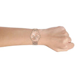 Michael Kors Camille Multifunctional Crystals Rose Gold Dial Rose Gold Steel Strap Watch for Women - MK6961 Buy Now By Michael Kors