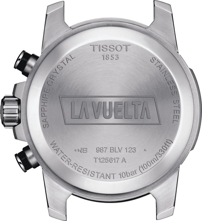 Tissot Supersport Vuelta Special Edition Chrono Black Dial Black Nylon Strap Watch for Men - T125.617.17.051.01 Buy Now By Tissot