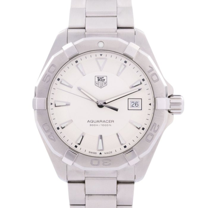 Tag Heuer Aquaracer White Dial Watch for Men - WAY1111.BA0928 Buy Now By Tag Heuer