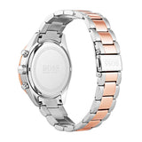 Shop Hugo Boss Talent Black Dial Two Tone Steel Strap Watch for Men - 1513584 in USA