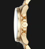 Michael Kors Brecken Chronograph Gold Dial Gold Steel Strap Watch For Women - MK6366 Buy Now By Michael Kors