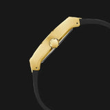 Guess Phoenix Multifunction Crystals Gold Dial Black Silicone Strap Watch For Men - GW0048G2 Buy Now By Guess
