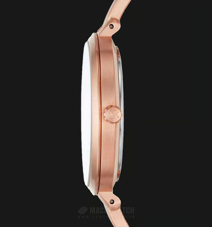 Michael Kors Jaryn Rose Gold Dial Rose Gold Steel Strap Watch For Women - MK3547 Buy Now By Michael Kors