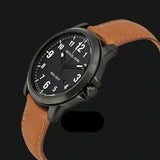 Michael Kors Paxton Analog Black Dial Brown Rubber Strap Watch For Men - MK8502 Buy Now By Michael Kors
