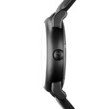 Emporio Armani Luigi Automatic Skeleton Black Dial Black Leather Strap Watch For Men - AR60012 Buy Now By Emporio Armani