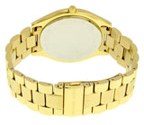 Michael Kors Slim Runway Blue Dial Gold Steel Strap Watch for Women - MK3265 Buy Now By Michael Kors