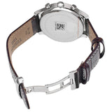 Tissot T Classic Tradition Chronograph White Dial Brown Leather Strap Watch For Men - T063.617.16.037.00 Buy Now By Tissot