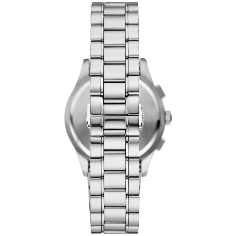 Emporio Armani Chronograph Blue Dial Silver Steel Strap Watch For Men - AR11528 Buy Now By Emporio Armani