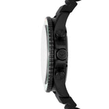 Emporio Armani Diver Chronograph Quartz Green Dial Black Silicon Strap Watch For Men - AR11463 Buy Now By Emporio Armani