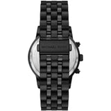 Michael Kors Hutton Chronograph Black Dial Black Steel Strap Watch For Men - MK9089 Buy Now By Michael Kors