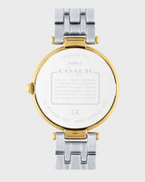 Coach Park Silver Dial Two Tone Steel Strap Watch for Women - 14503645 Buy Now By Coach