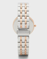 Coach Park Silver Dial Two Tone Steel Strap Watch for Women - 14503644 Buy Now By Coach