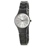 Shop Calvin Klein Simplicity Silver Dial Grey Steel Strap Watch for Women - K4323620 in USA