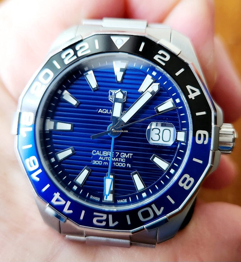 Tag Heuer Aquaracer Blue Dial Watch for Men - WAY201T.BA0927
