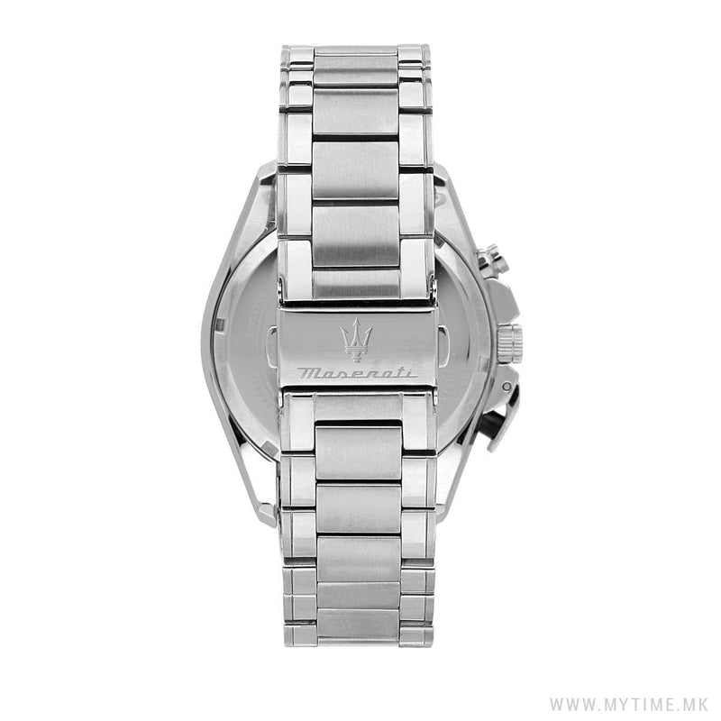 Maserati Traguardo Chronograph Black Dial Silver Steel Strap Watch For Men - R8873612059 Buy Now By Maserati
