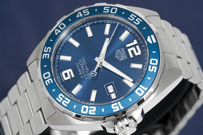 Shop Tag Heuer Formula 1 Blue Dial Watch for Men - WAZ2015.BA0842 in USA
