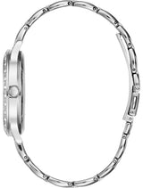 Guess Ethereal Diamonds Silver Dial Silver Steel Strap Watch for Women - W1013L1 Buy Now By Guess