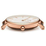 Daniel Wellington Classic Petite White Dial Rose Gold Mesh Bracelet Watch For Women - DW00100219 Buy Now By Daniel Wellington