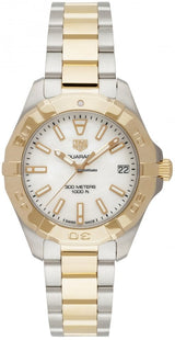 Shop Tag Heuer Aquaracer Mother of Pearl Dial Watch for Women - WBD1320.BB0320 in USA