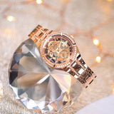 Guess Allara Quartz Rose Gold Dial Rose Gold Steel Strap Watch For Women - GW0604L3 Buy Now By Guess