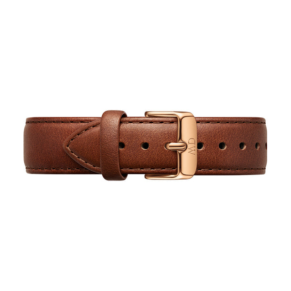 Daniel Wellington Iconic Chronograph St Mawes Brown Dial Brown Leather Strap Watch For Men - DW00100640 Buy Now By Daniel Wellington