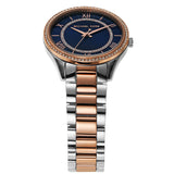 Michael Kors Lauryn Three-Hand Blue Dial Two Tone Steel Strap Watch for Women - MK4738 Buy Now By Michael Kors