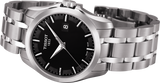 Tissot T Trend Couturier Chronograph Black Dial Silver Steel Strap Watch For Men - T035.410.11.051.00 Buy Now By Tissot