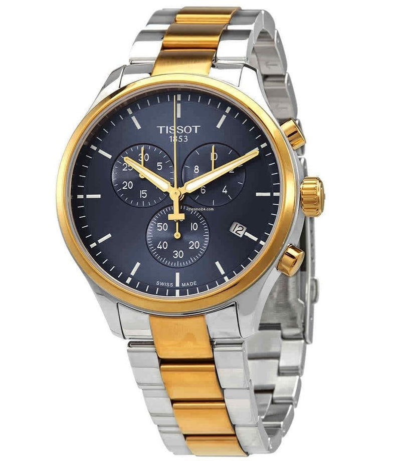 Tissot Chrono XL Classic Blue Dial Two Tone Steel Strap Watch for Men - T116.617.22.041.00 Buy Now By Tissot