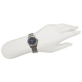 Gucci G Timeless Diamonds Mother of Pearl Black Dial Silver Mesh Bracelet Watch For Women - YA126507 Buy Now By Gucci