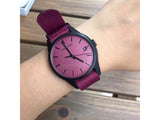 Calvin Klein Tone Maroon Dial Maroon NATO Strap Watch for Men - K7K514UP Buy Now By Calvin Klein