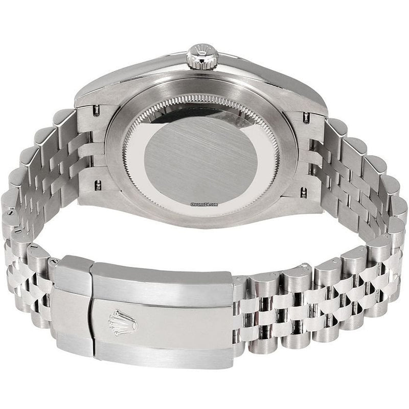Shop Rolex Datejust 41 Oyster Black Dial Oystersteel Jubilee Bracelet Watch for Men - M126300-0012 in USA