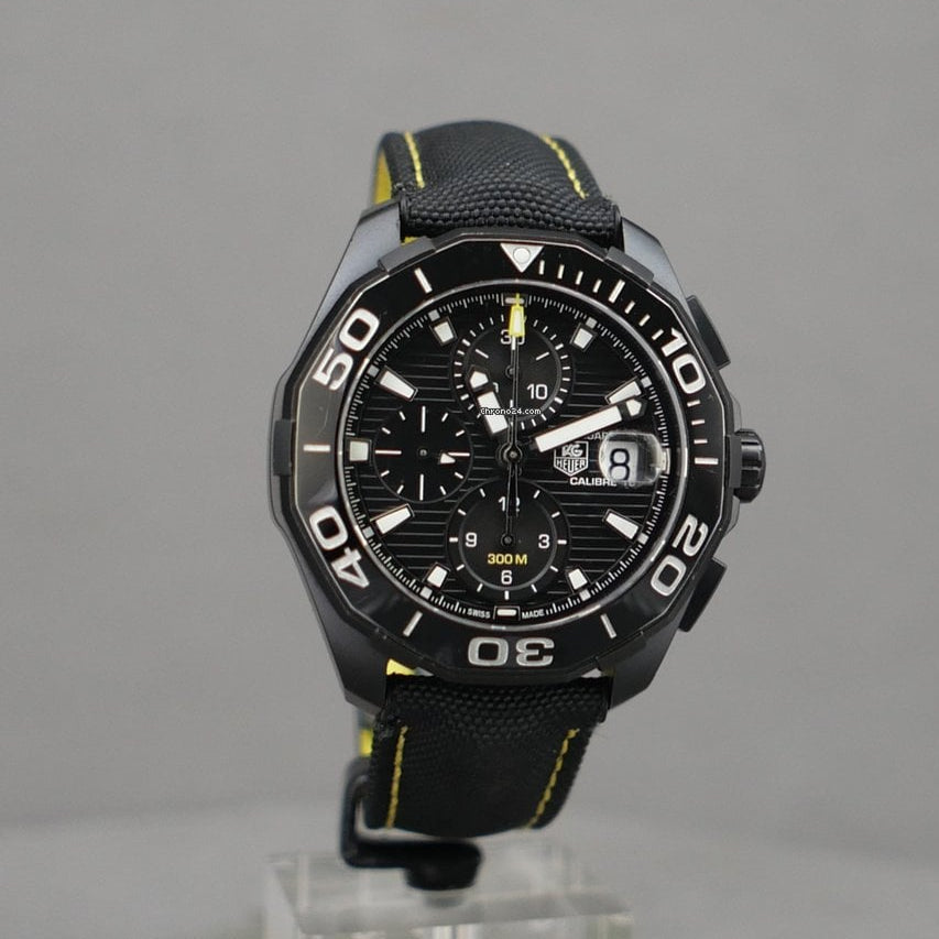 Tag Heuer Aquaracer PVD Black Dial Watch for Men - CAY218A.FC6361