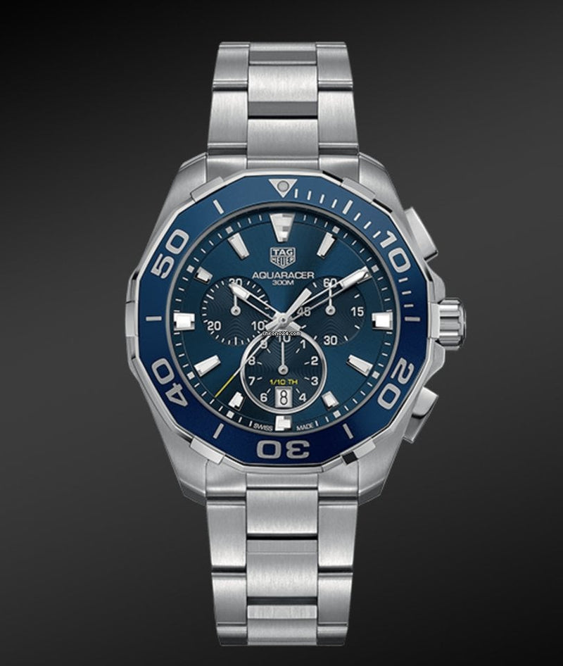 Shop Tag Heuer Aquaracer Blue Dial Watch for Men - CAY111B.BA0927 in USA