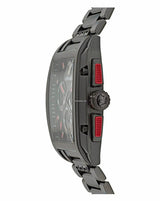 Versace Dominus Chronograph Quartz Black Dial Black Steel Strap Watch For Men - VE6H00623 Buy Now By Versace