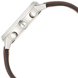 Hugo Boss Attitude Blue Dial Brown Leather Strap Watch for Men - 1513606