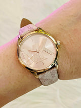 Michael Kors Jaycie Quartz Gold Dial White Leather Strap Watch for Women - MK2861 Buy Now By Michael Kors
