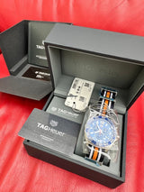 Tag Heuer Formula 1 Quartz Blue Dial Two Tone NATO Strap Watch for Men - WAZ1010.FC8196 Buy Now By Tag Heuer