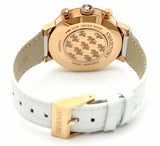 Swarovski Citra Sphere Chrono White Dial White Leather Strap Watch for Women - 5080602 Buy Now By Swarovski