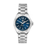 Shop Tag Heuer Formula 1 Quartz Blue Dial Silver Steel Strap Watch for Women - WBJ1412.BA0664 in USA