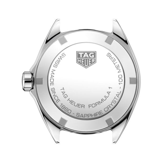 Shop Tag Heuer Formula 1 Quartz Blue Dial Blue Leather Strap Watch for Women - WBJ1412.FC8233 in USA