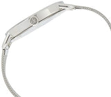Calvin Klein Even Black Dial Silver Mesh Bracelet Watch for Women - K7B21121 Buy Now By Calvin Klein