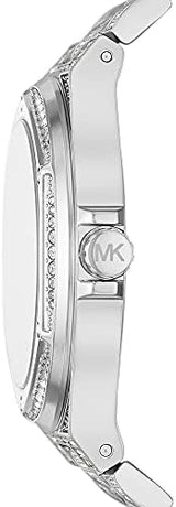 Michael Kors Lennox Three Hand Blue Dial Silver Steel Strap Watch For Women - MK6990 Buy Now By Michael Kors